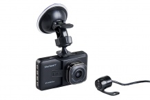 SilverStone F1 NTK-9000F Duo видеорегистратор с 2-мя камерами